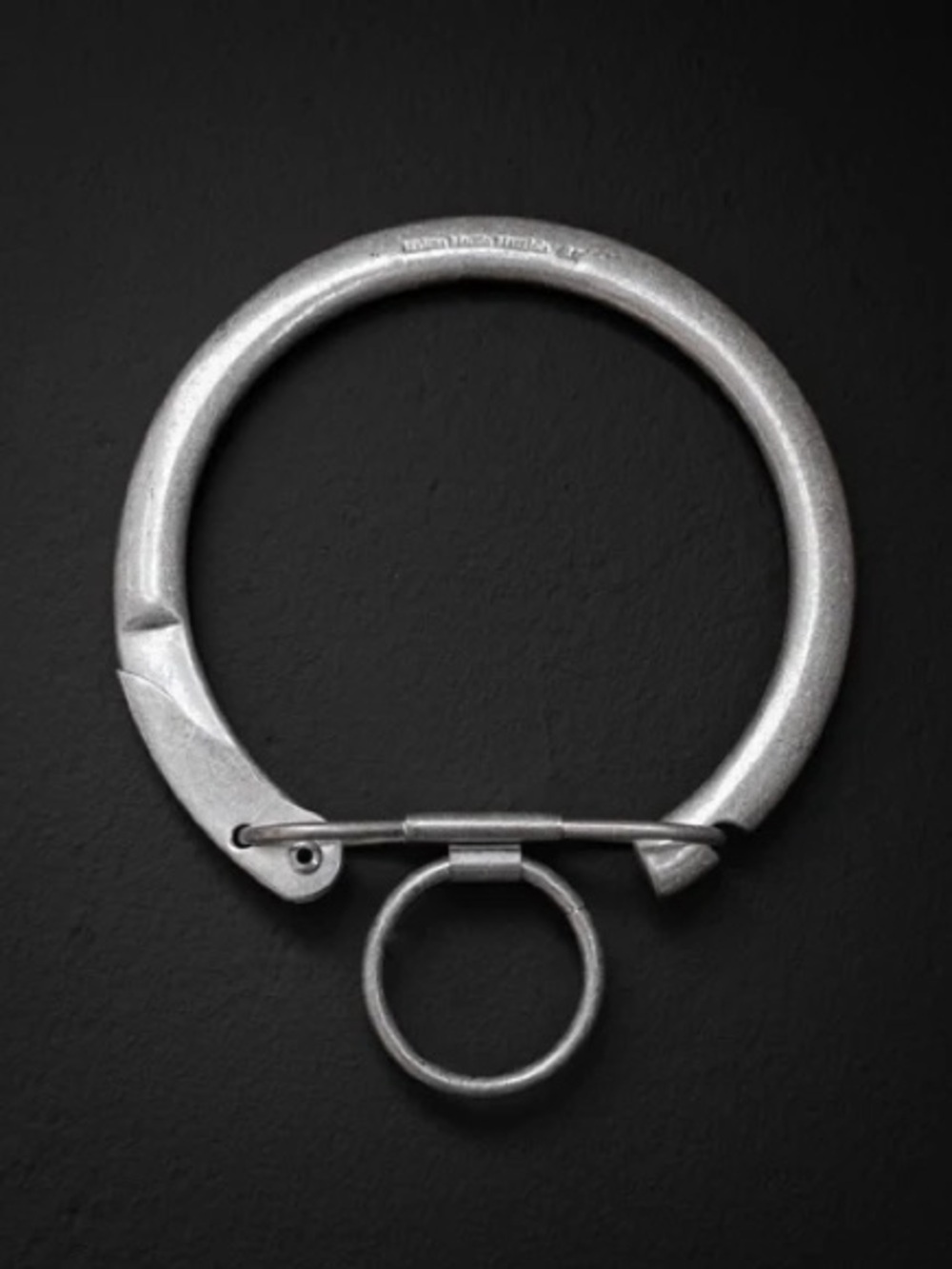 Maison Martin Margiela x H&M Re-Edition Enlarged Key Ring Necklace Silver NEW